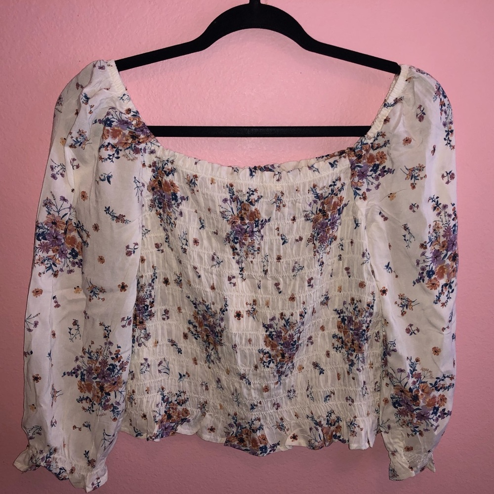 Floral Crop Top